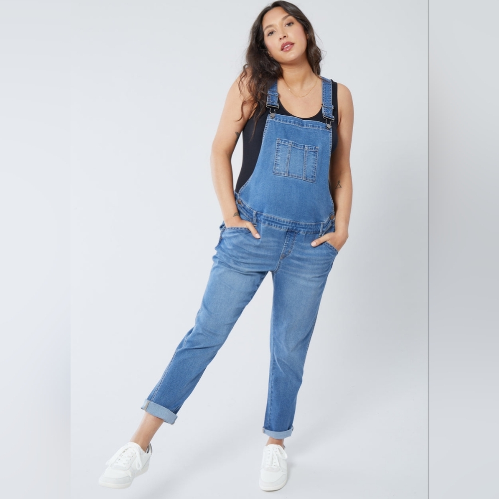 💙 85. Isabel By Ingrid & Isabel Size Maternity Overalls